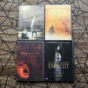 Exorcism Emily Rose Exorcist Possession DVD Movie Lot (4) - Horror Thriller